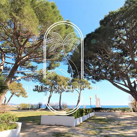 Le Berriau-studio-clim/pk/wifi/plage Privée/hyères